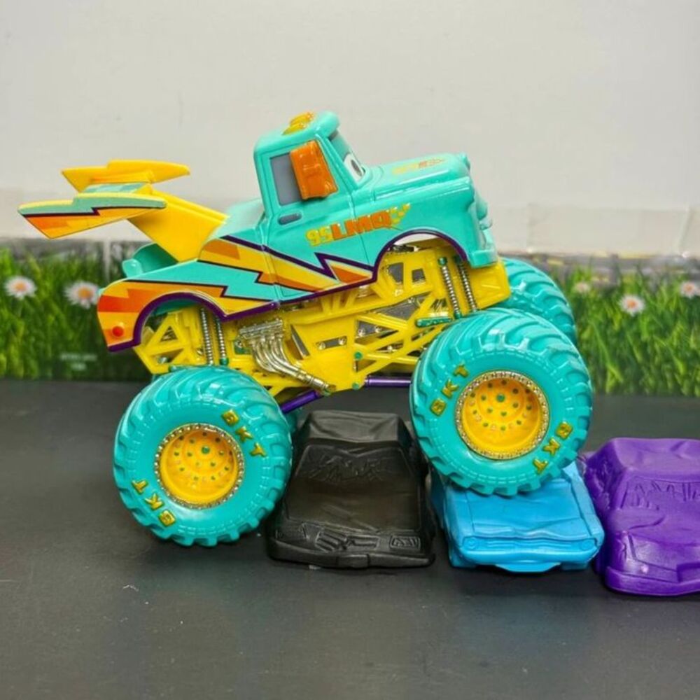 Disney Pixar Cars Custom Monster Truck RTC Mater 1:64 Monster Jam 1:64